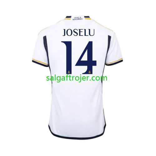 Real Madrid JOSELU 14 Fodboldtrøjer Hjemmebanesæt 2023/24 Kort ærmer Real Madrid JOSELU 14 Fodboldtrøjer Hjemmebanesæt 2023/24 Kort ærmer